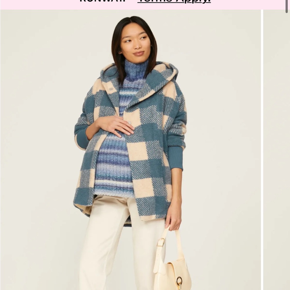 HATCH coco maternity coat
